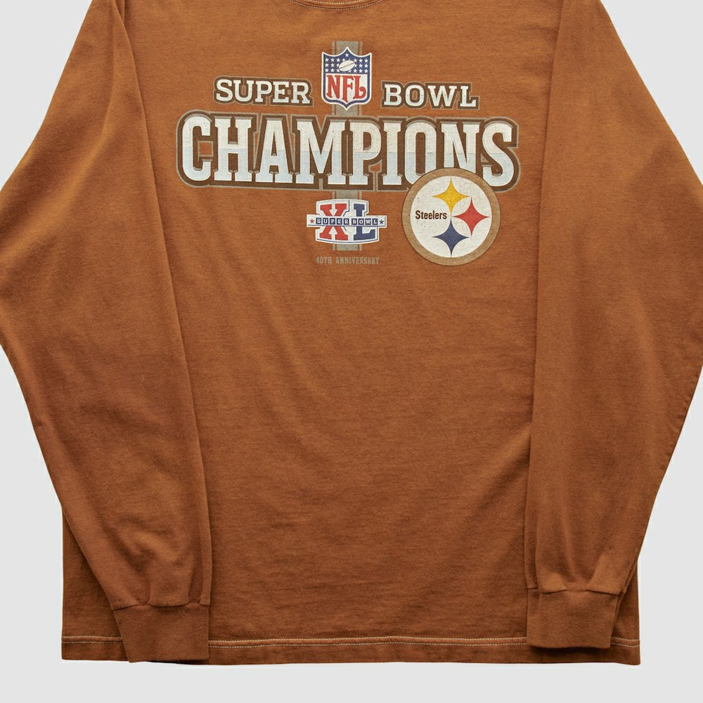 Pittsburgh Steelers Fanatics Super Bowl Champions Reebok 2006 Long Sleeve T-shirt