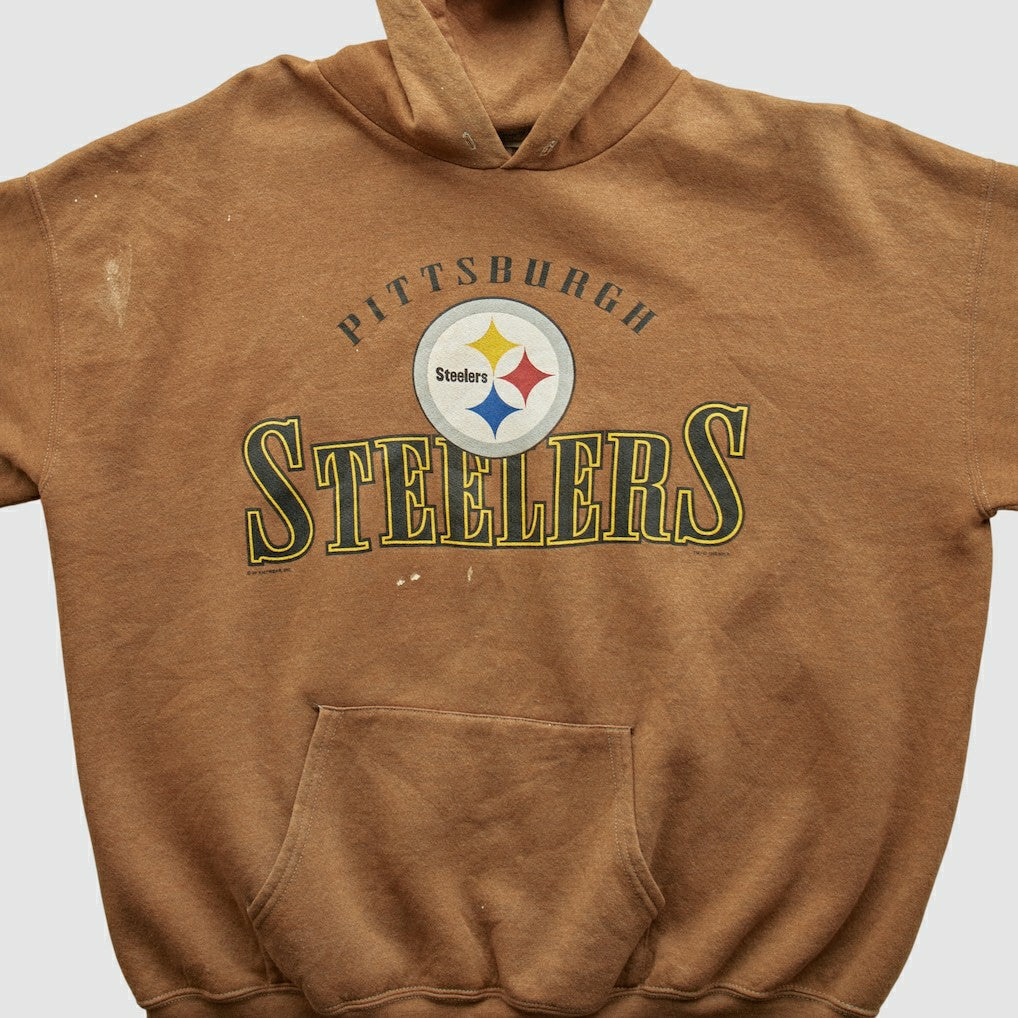 Pittsburgh Steelers Fanatics Lee Sport 2000s Hooded Pullover Sweatshirt
