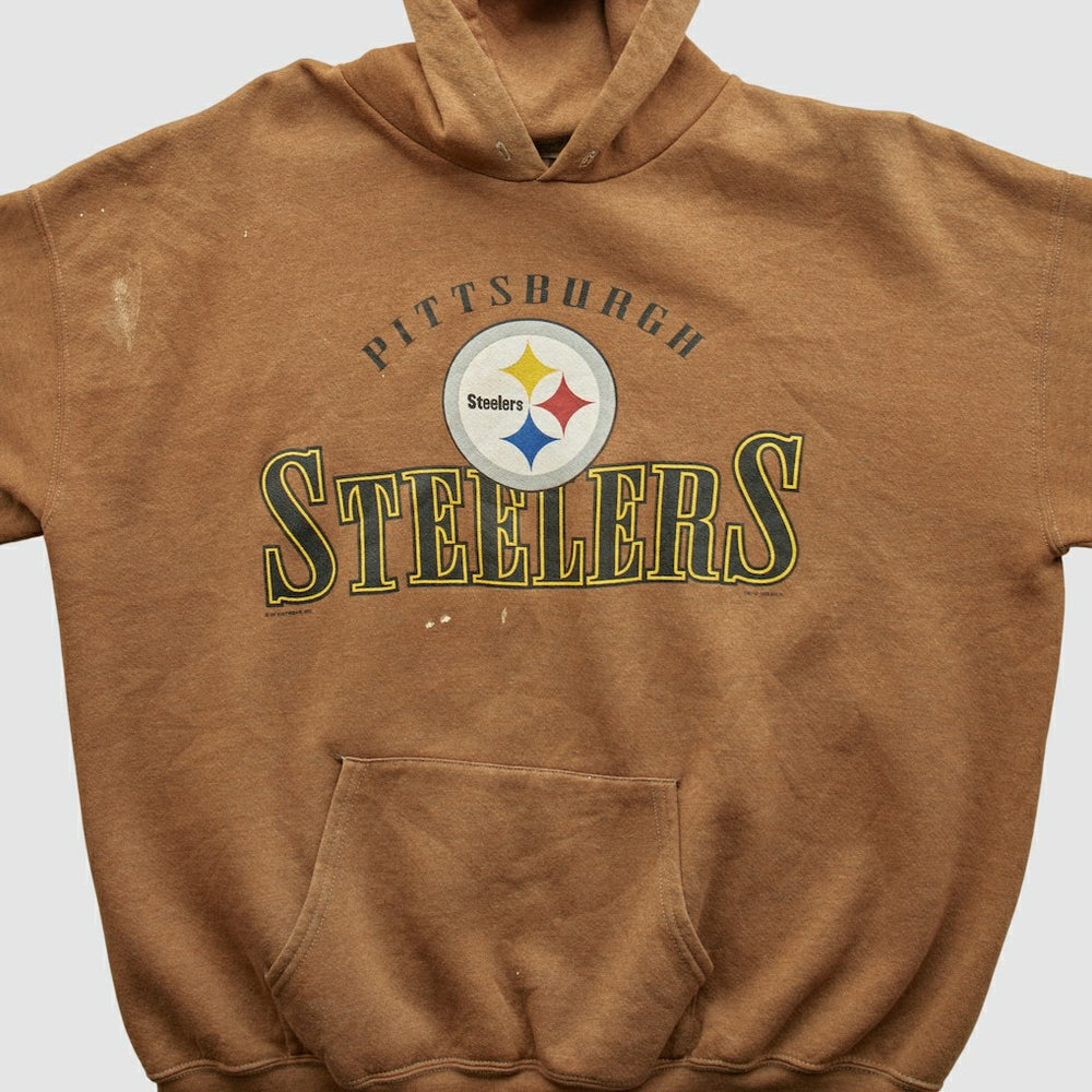 Pittsburgh Steelers Fanatics Lee Sport 2000s Hooded Pullover Sweatshirt