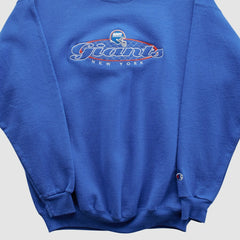 New York Giants Fanatics Champion 90s Pullover Sweatshirt