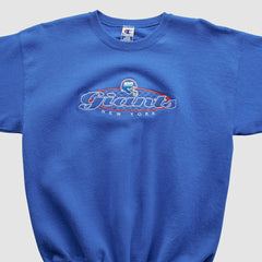 New York Giants Fanatics Champion 90s Pullover Sweatshirt