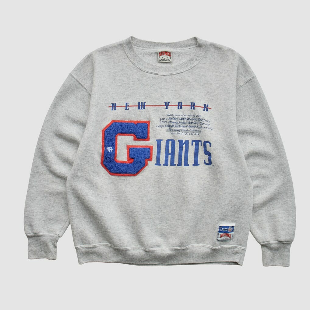 New York Giants Fanatics Nutmeg Mills 90s Sweatshirt