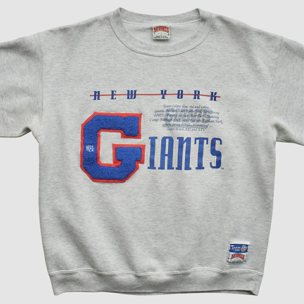 New York Giants Fanatics Nutmeg Mills 90s Sweatshirt
