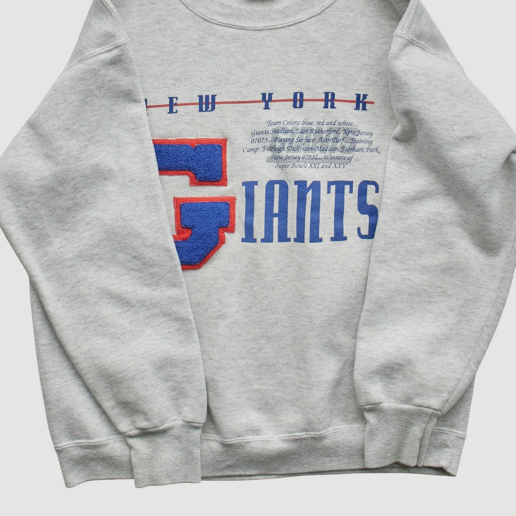 New York Giants Fanatics Nutmeg Mills 90s Sweatshirt