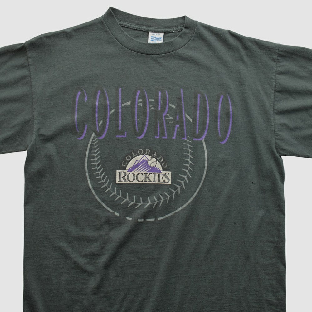 Colorado Rockies Salem Sportswear 90s T-shirt | MLB For sale
