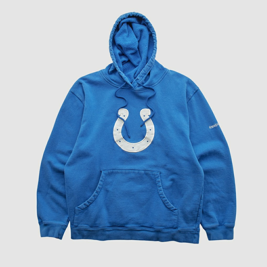 Indianapolis Colts Fanatics Reebok 2000s Hooded Pullover Sweatshirt