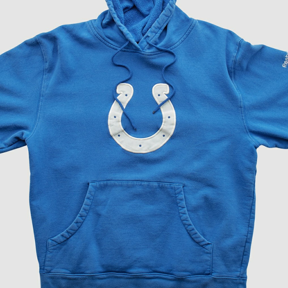 Indianapolis Colts Fanatics Reebok 2000s Hooded Pullover Sweatshirt