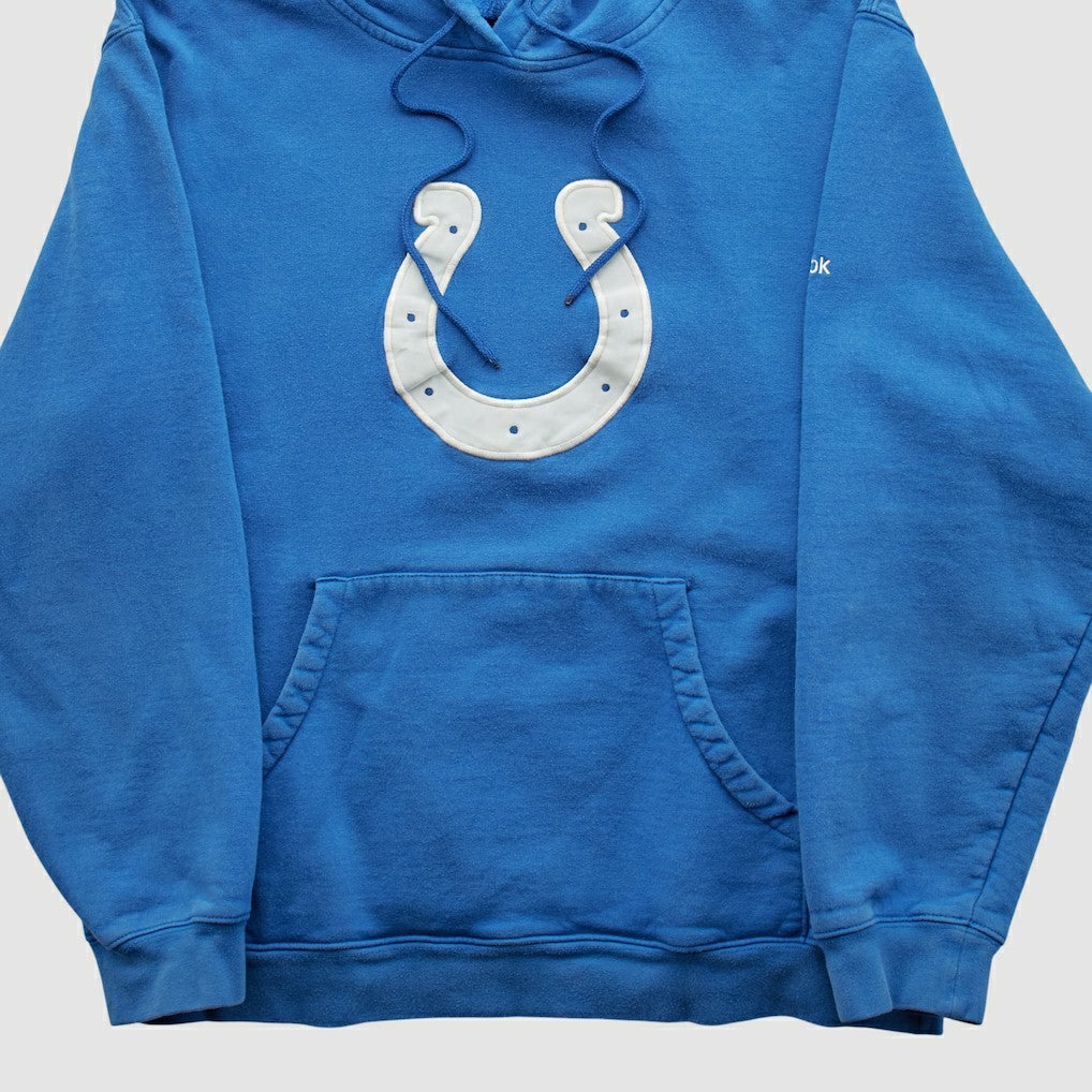Indianapolis Colts Fanatics Reebok 2000s Hooded Pullover Sweatshirt