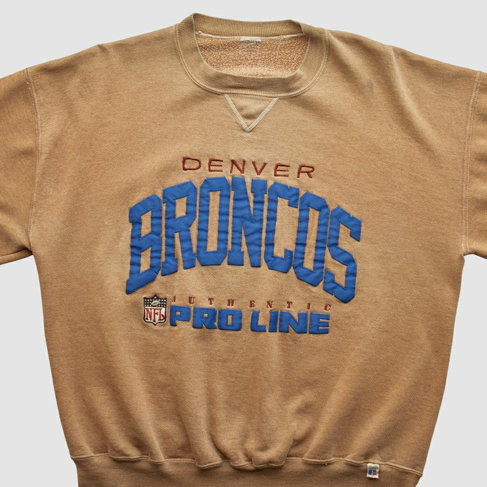 Denver Broncos Fanatics 90s Pullover Sweatshirt