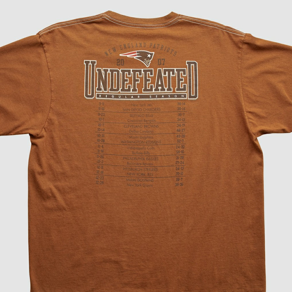 New England Patriots Fanatics Reebok 2007 T-shirt