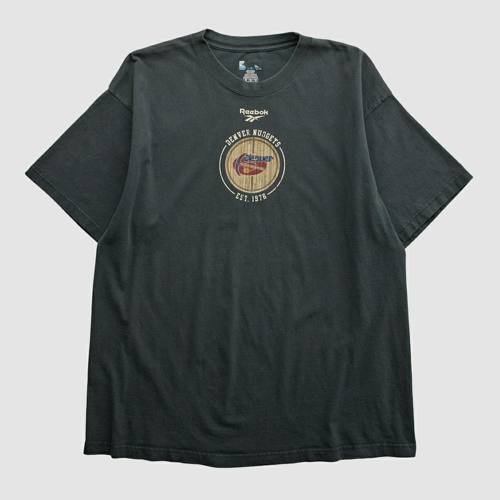 Denver Nuggets Reebok 2000s T-shirt sale Discount