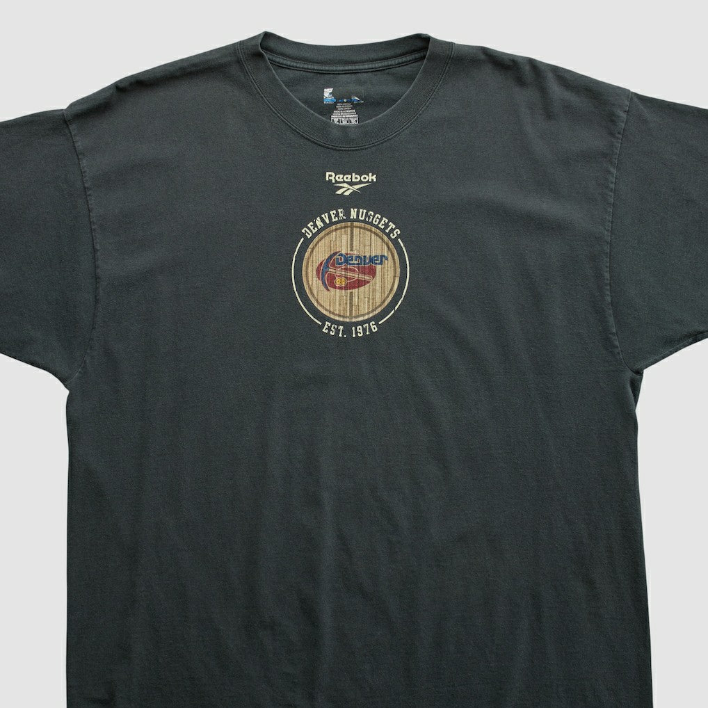 Denver Nuggets Reebok 2000s T-shirt sale Discount