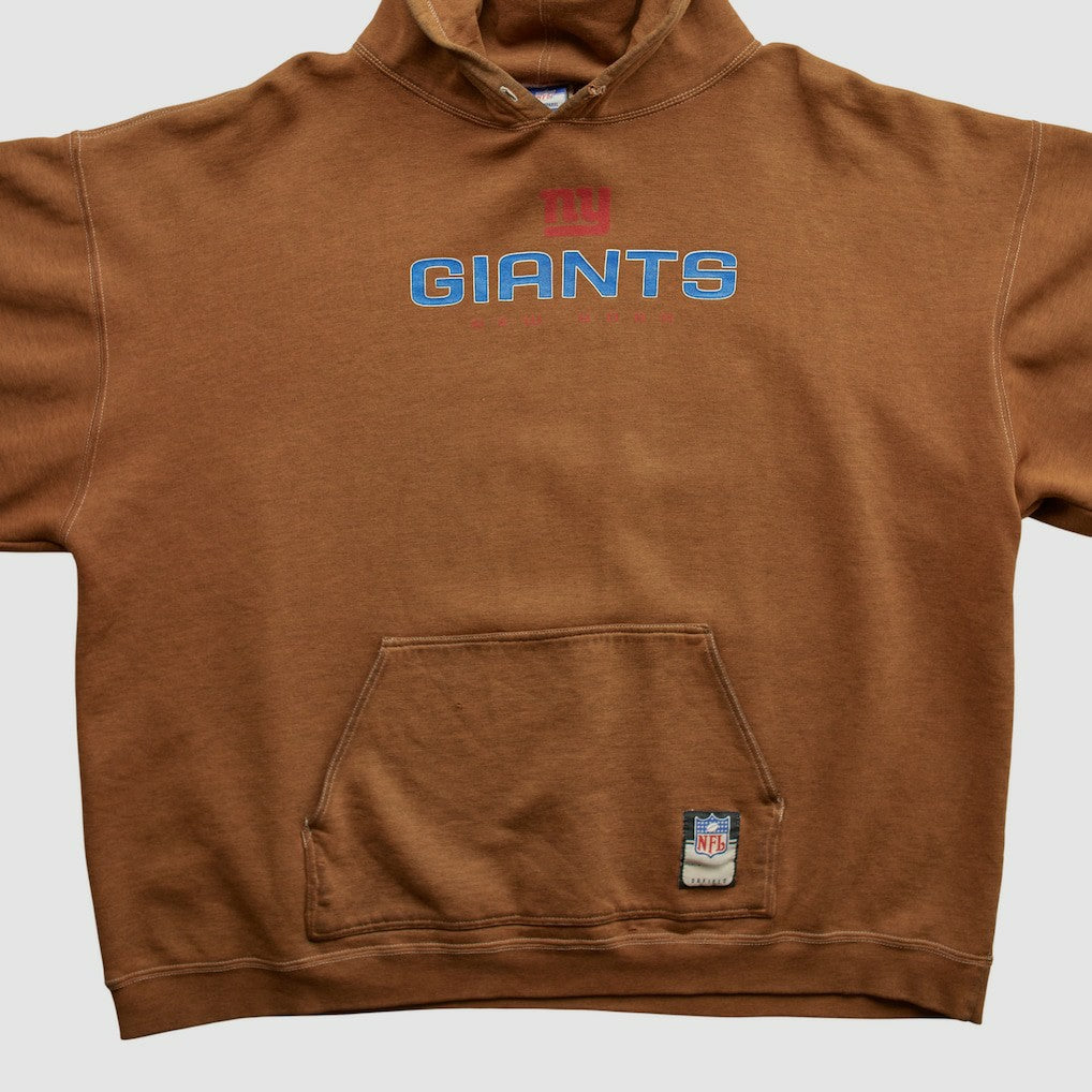 New York Giants Fanatics Reebok 2000s Hooded Pullover Sweatshirt