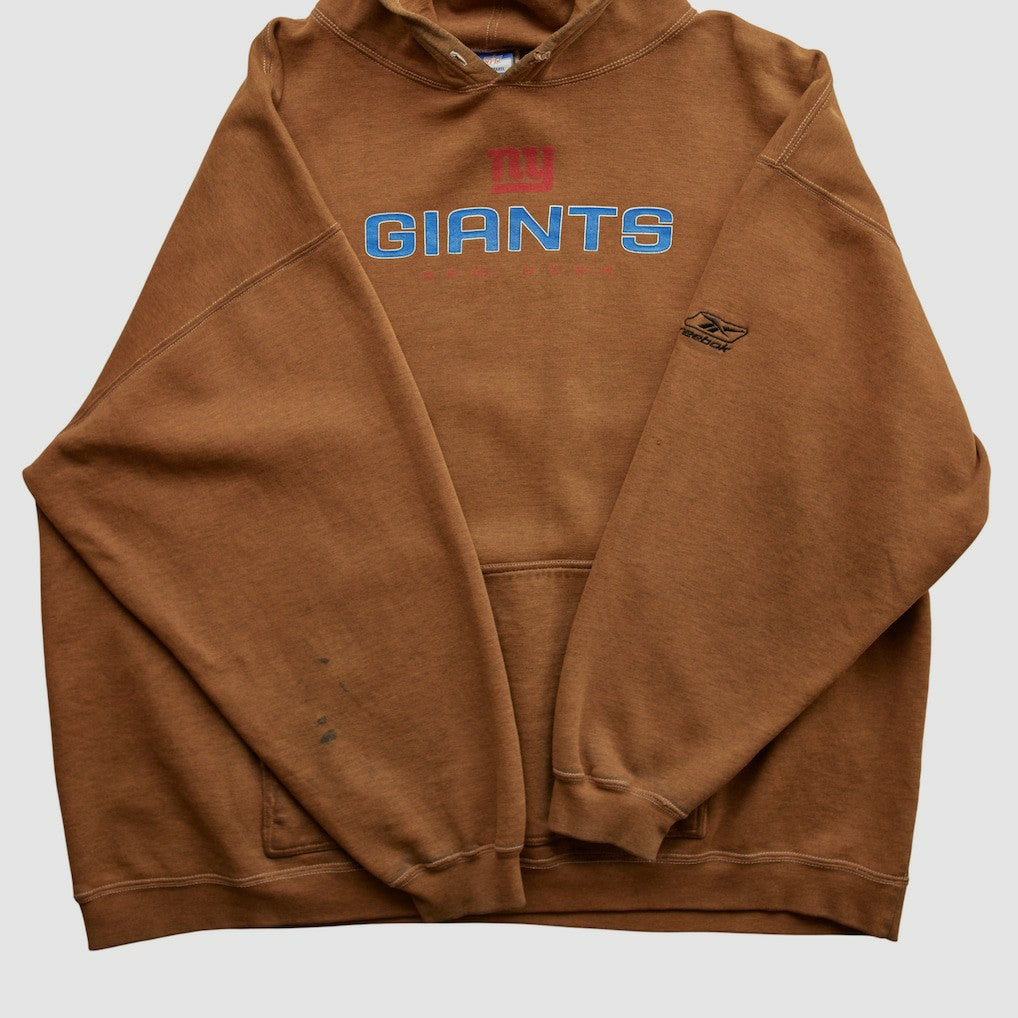 New York Giants Fanatics Reebok 2000s Hooded Pullover Sweatshirt