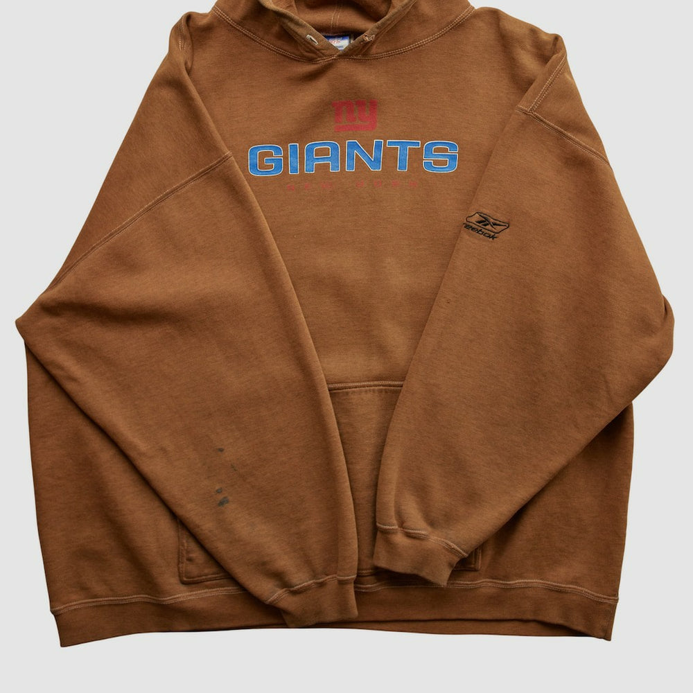 New York Giants Fanatics Reebok 2000s Hooded Pullover Sweatshirt