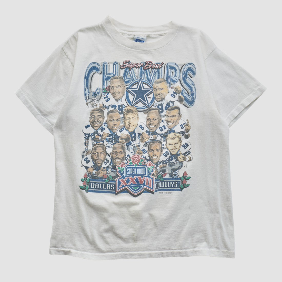 Dallas Cowboys Fanatics Salem Sportswear 1993 T-shirt
