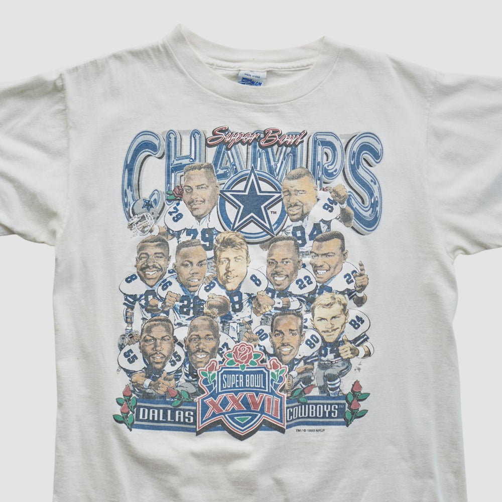 Dallas Cowboys Fanatics Salem Sportswear 1993 T-shirt