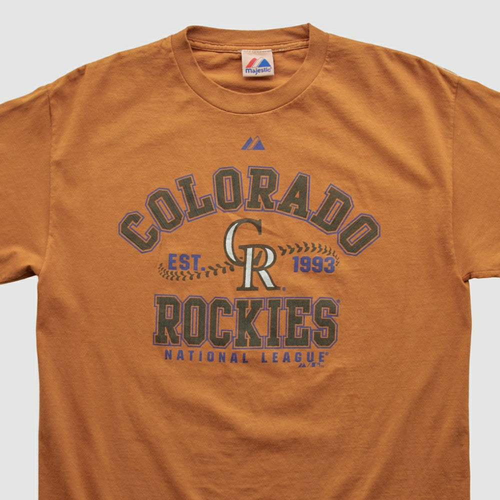 Colorado Rockies Majestic 2000s T-shirt | MLB Online