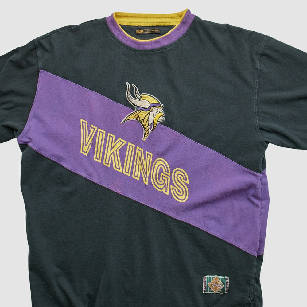 Minnesota Vikings Fanatics Mirage 90s Long Sleeve T-shirt