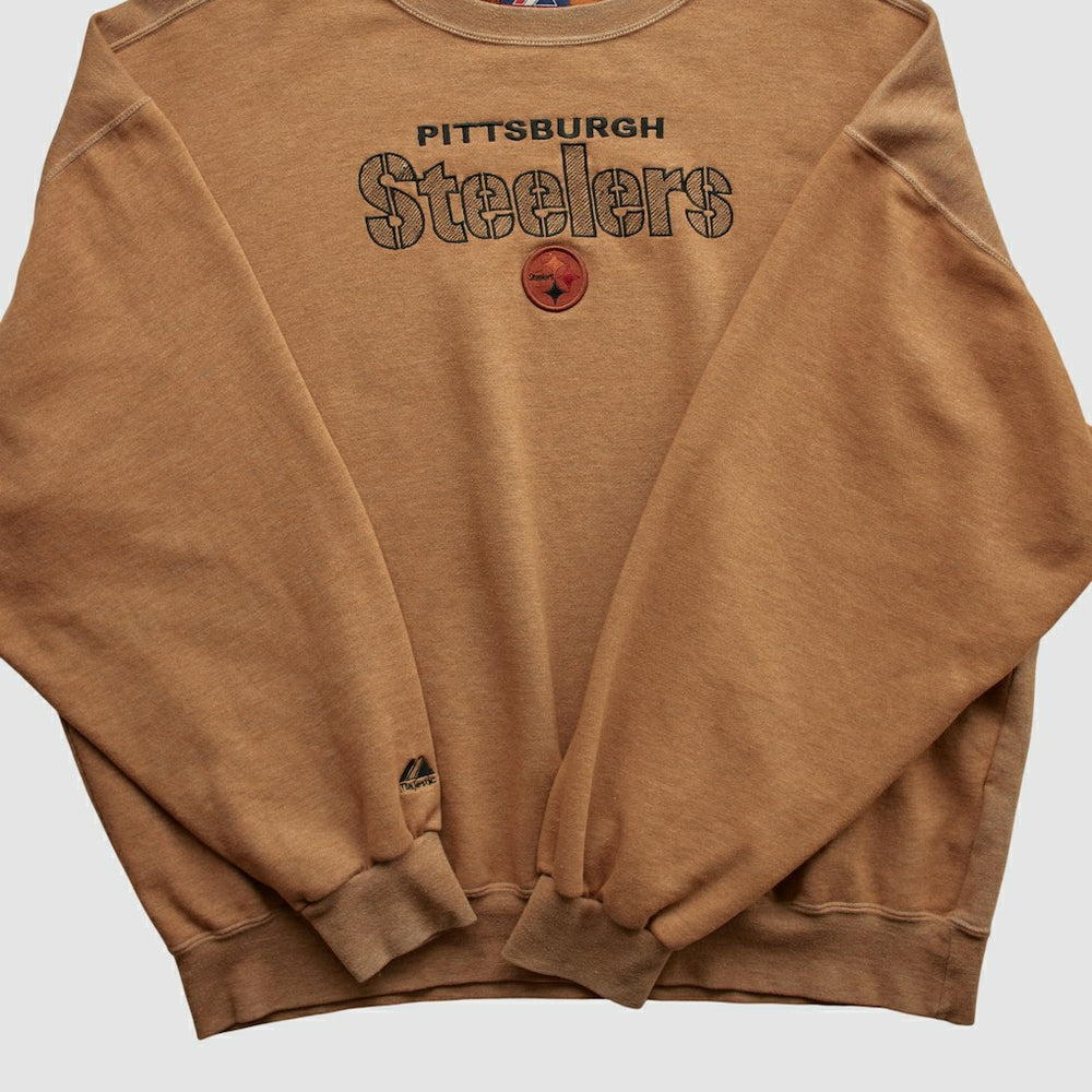 Pittsburgh Steelers Fanatics Majestic 2000s Pullover Sweatshirt