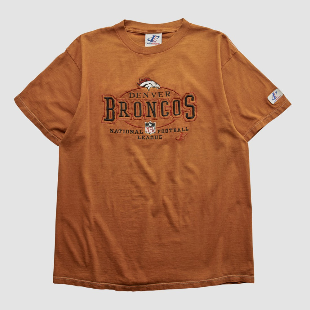 Denver Broncos Fanatics Logo Athletic 90s T-shirt