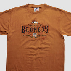 Denver Broncos Fanatics Logo Athletic 90s T-shirt