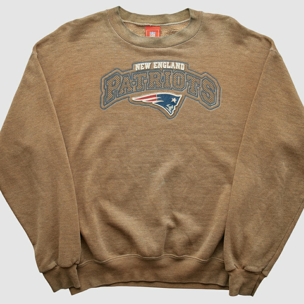 New England Patriots Fanatics NFL 2000s Pullover Sweatshirt