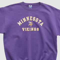Minnesota Vikings Fanatics Champion 90s Pullover Sweatshirt