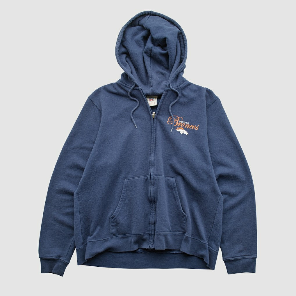 Denver Broncos Fanatics NFL 2000s Hooded Full Zip Sweatshirt