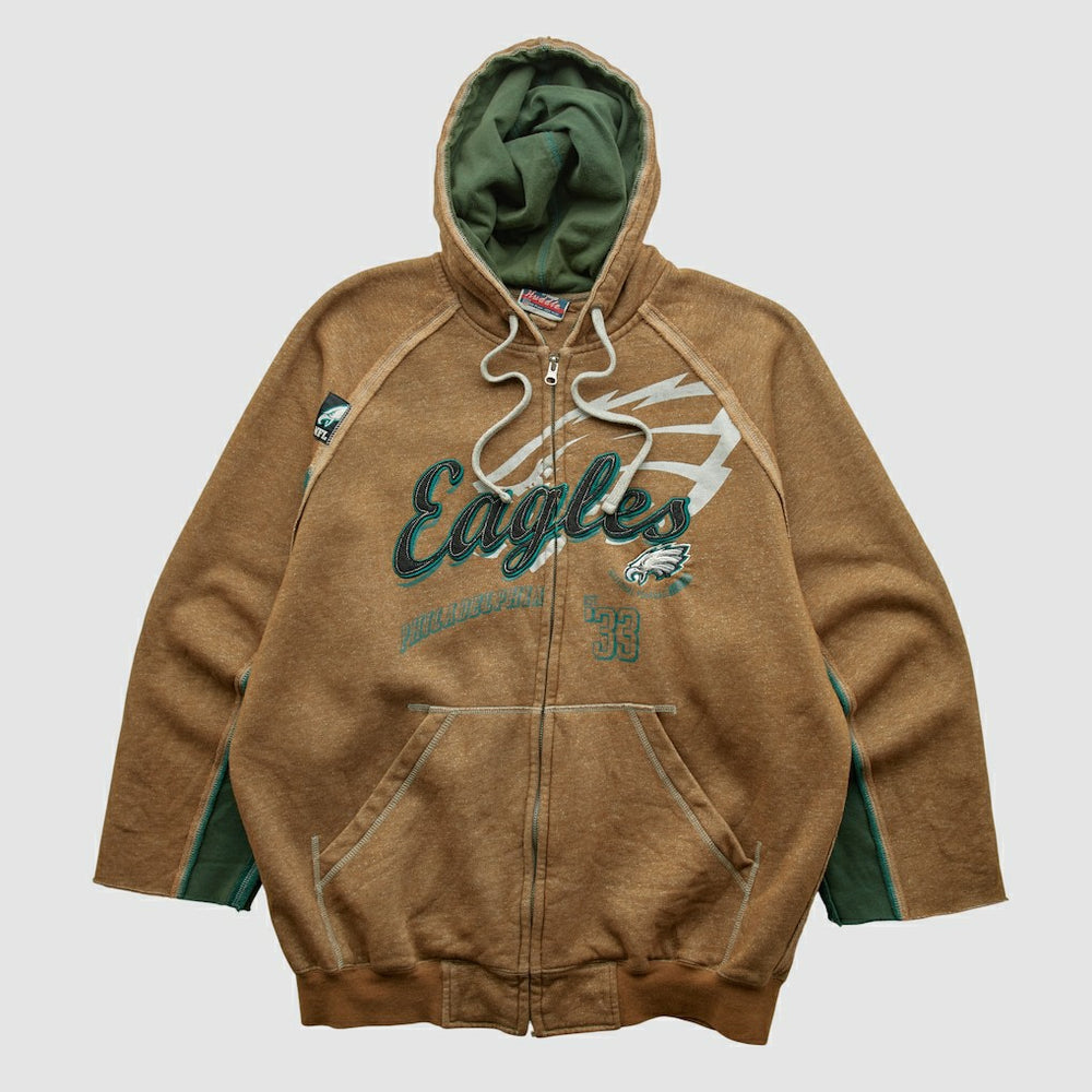 Philadelphia Eagles Fanatics NFL 2010s Hooded Full Zip Sweatshirt