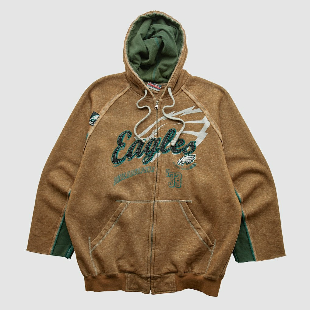 Philadelphia Eagles Fanatics NFL 2010s Hooded Full Zip Sweatshirt
