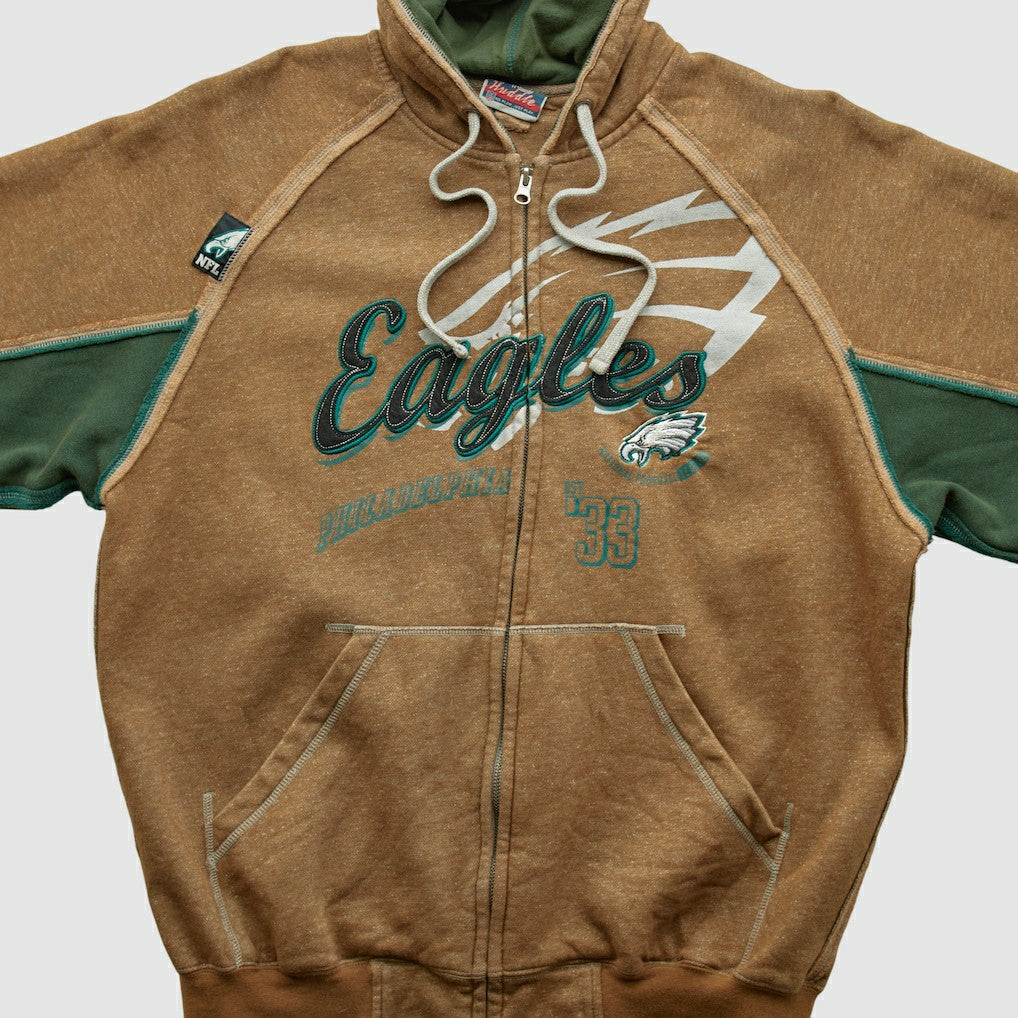Philadelphia Eagles Fanatics NFL 2010s Hooded Full Zip Sweatshirt