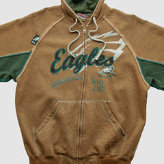 Philadelphia Eagles Fanatics NFL 2010s Hooded Full Zip Sweatshirt