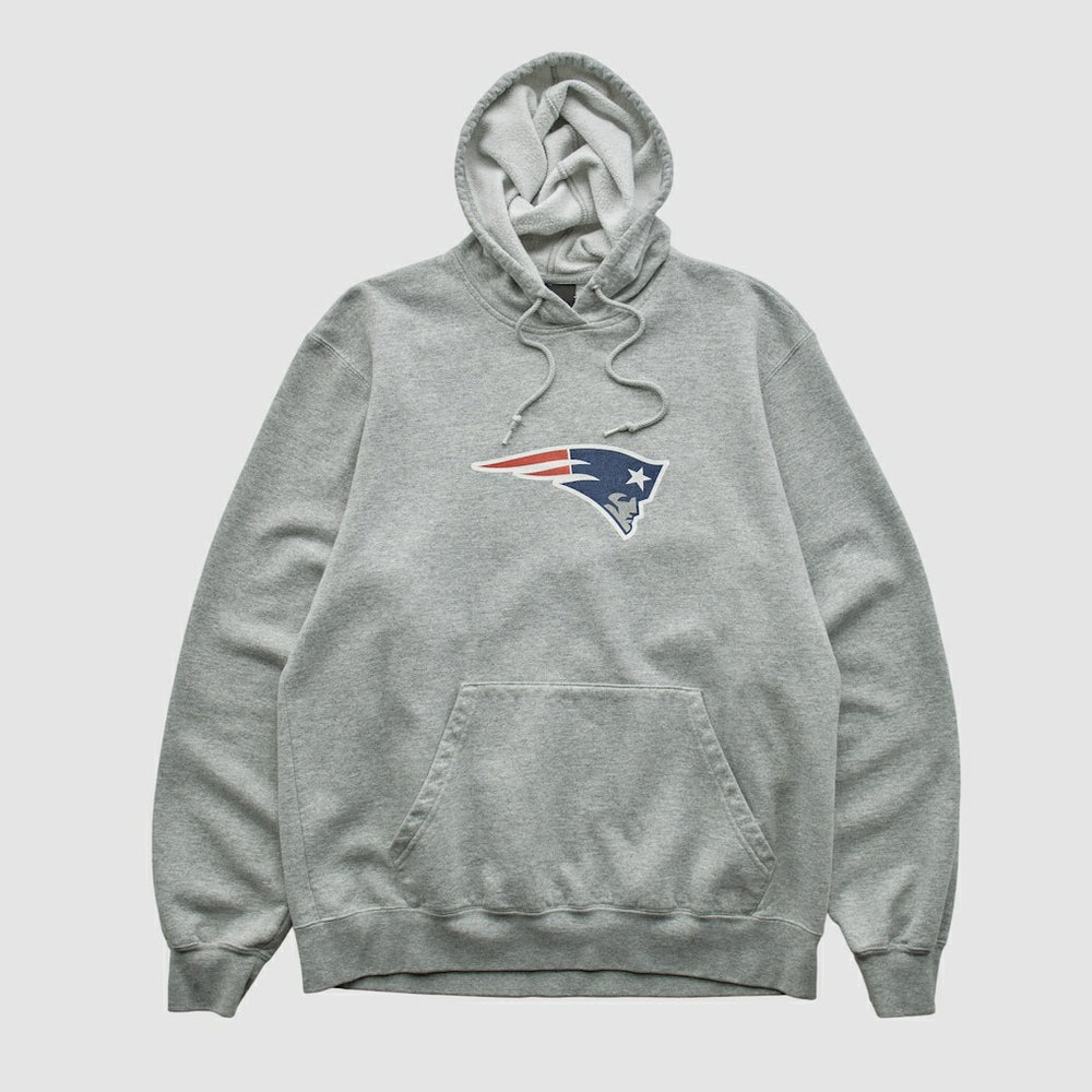 New England Patriots Fanatics Reebok 2000s Hooded Pullover Sweatshirt