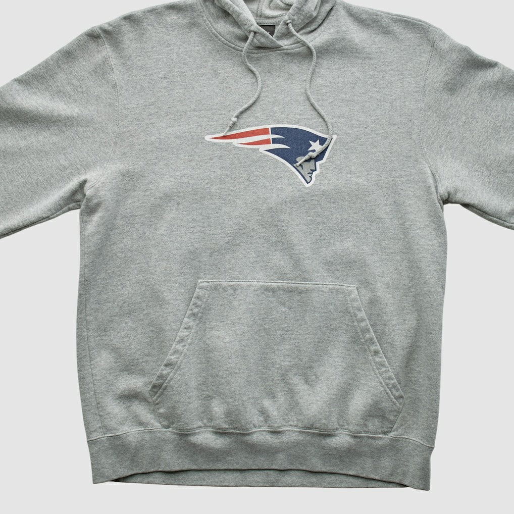 New England Patriots Fanatics Reebok 2000s Hooded Pullover Sweatshirt
