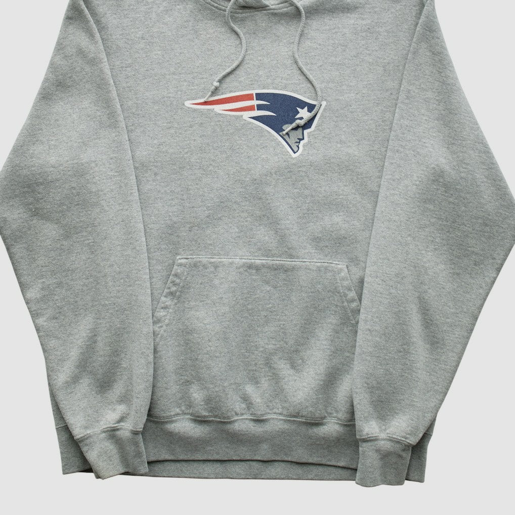 New England Patriots Fanatics Reebok 2000s Hooded Pullover Sweatshirt