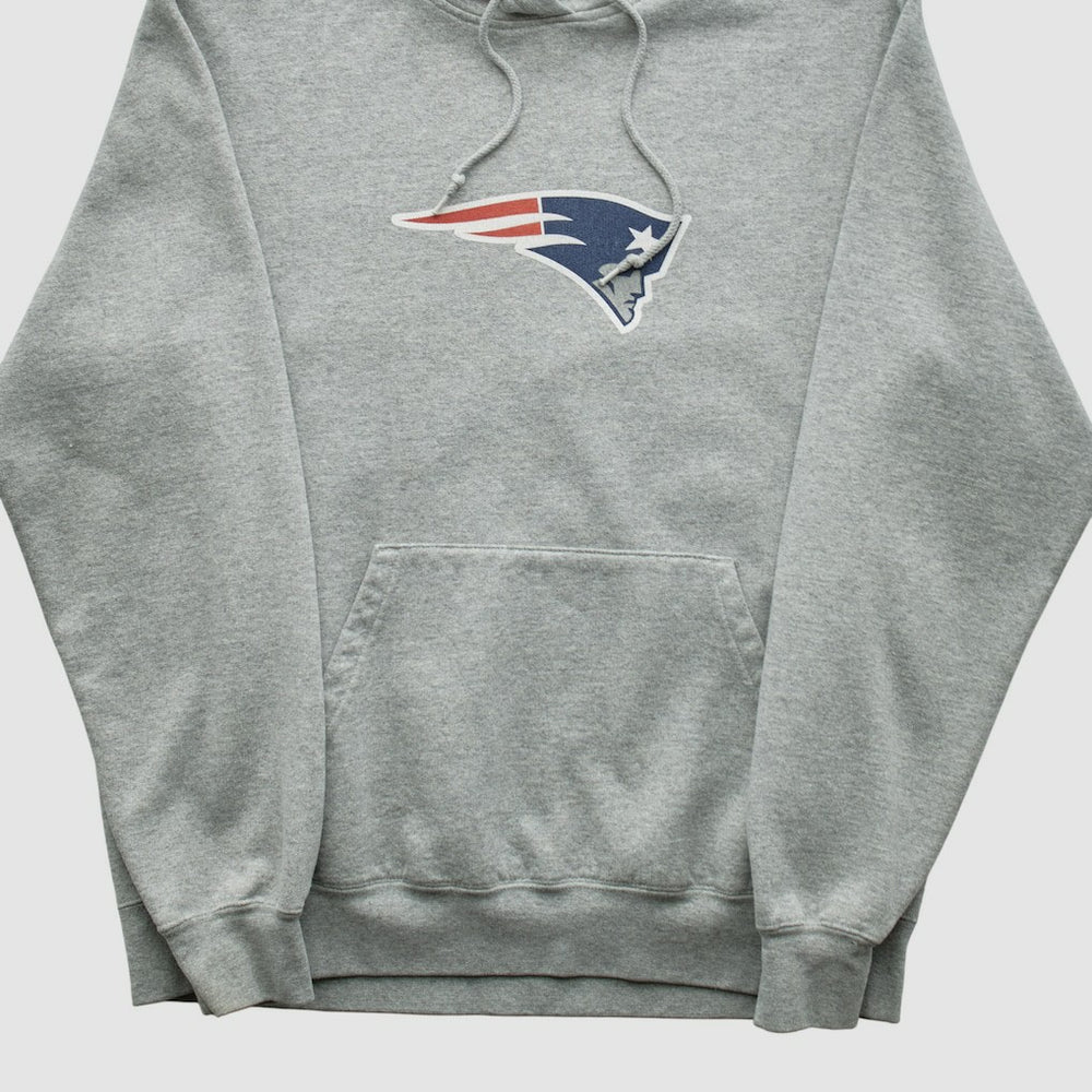 New England Patriots Fanatics Reebok 2000s Hooded Pullover Sweatshirt