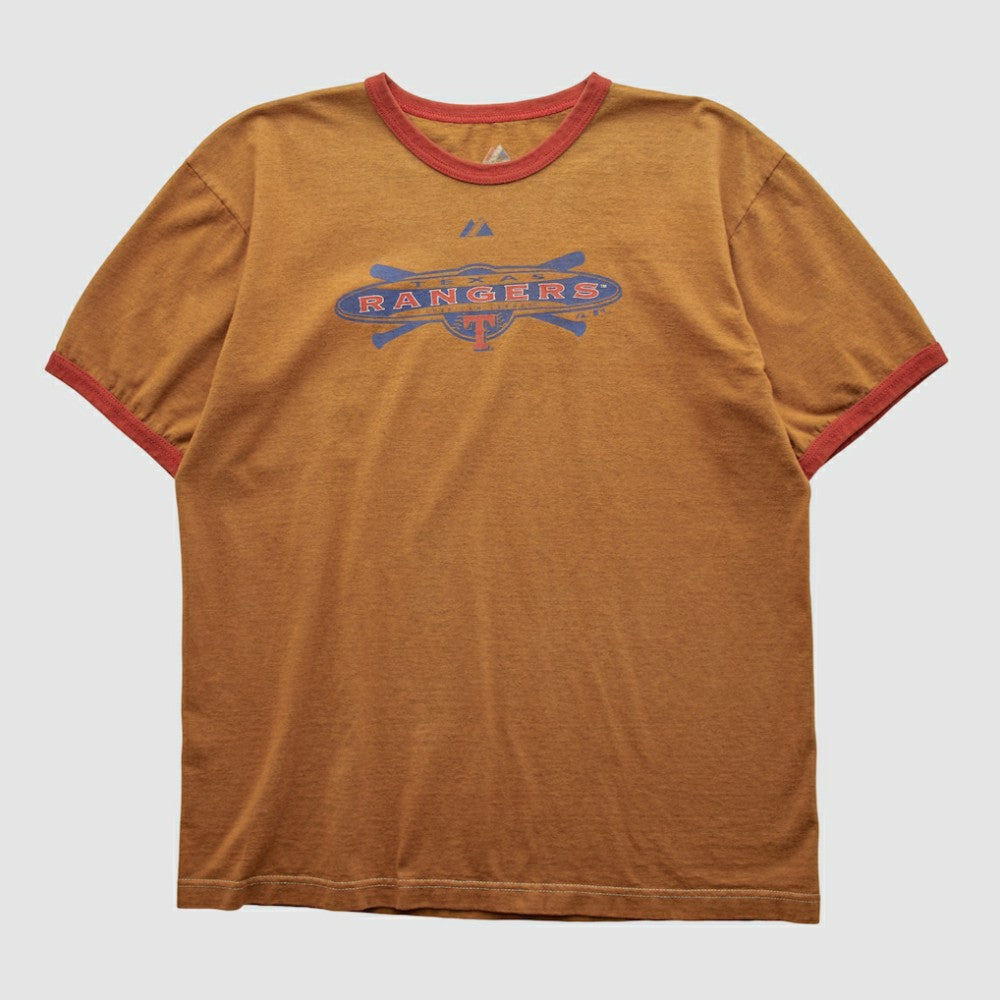 Texas Rangers Majestic 2000s T-shirt | MLB On Sale