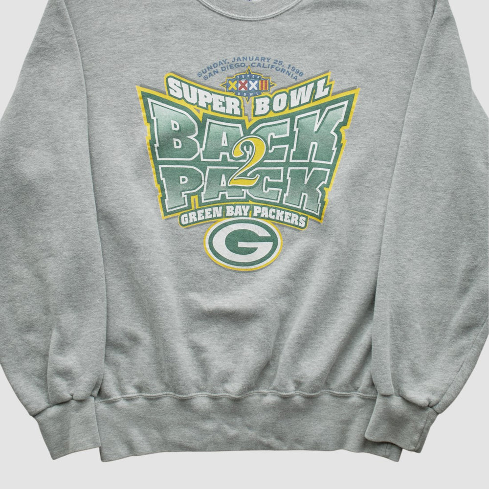 Green Bay Packers Fanatics Champion 1998 Pullover Sweatshirt
