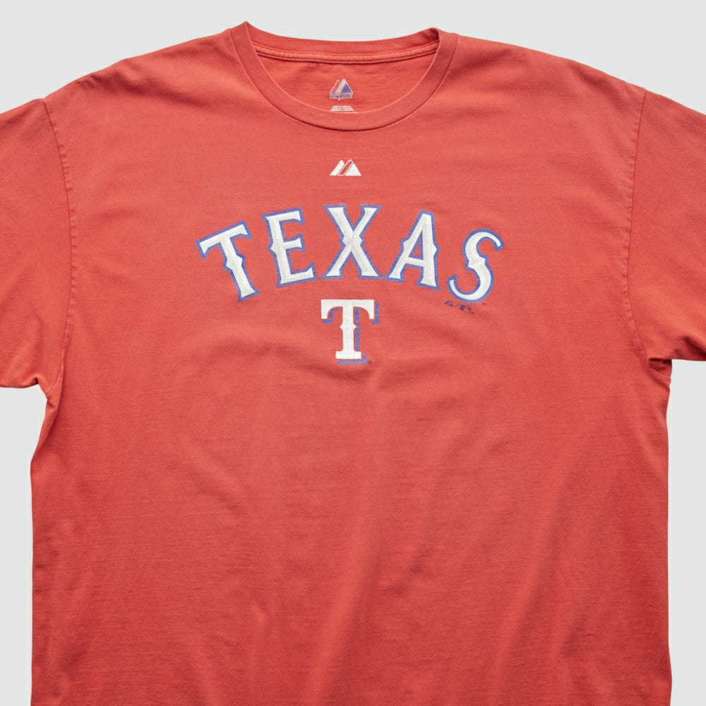 Texas Rangers Majestic 2000s T-shirt | MLB Near me