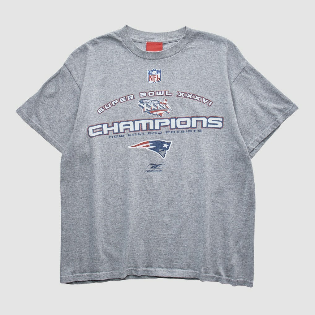 New England Patriots Fanatics Reebok 2002 T-shirt