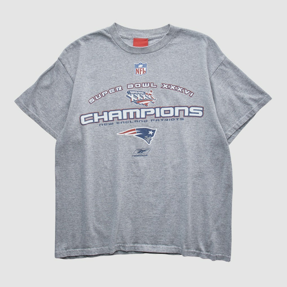 New England Patriots Fanatics Reebok 2002 T-shirt