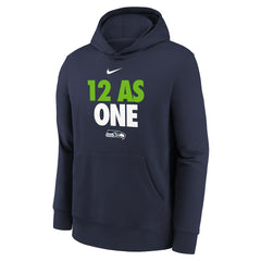 Seattle Seahawks Nike Youth 12 As One Fleece Hoodie