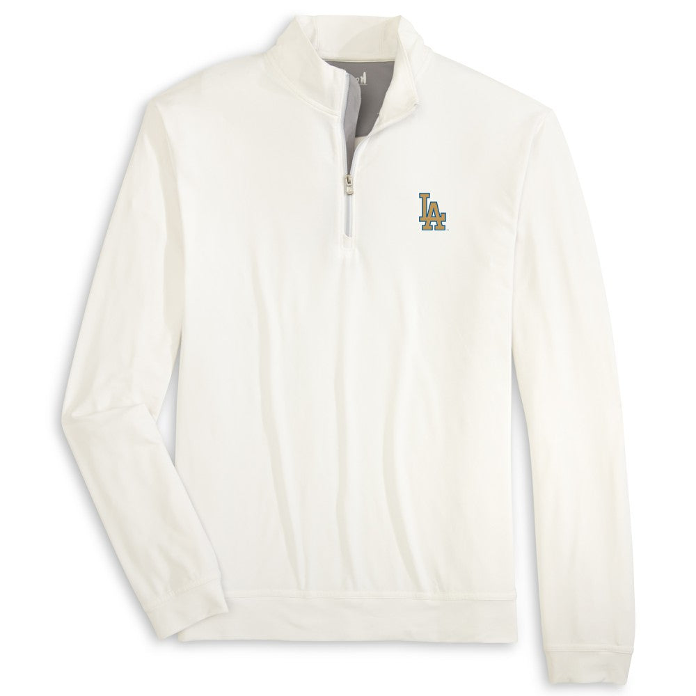 Los Angeles Dodgers johnnie-O 2026 Gold Collection Motion Quarter-Zip Pullover | MLB Shop