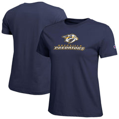 Nashville Predators Champion Women's Wordmark Lockup T-Shirt Outlet