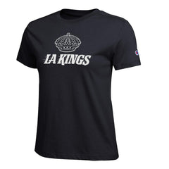 Los Angeles Kings Champion Women's Wordmark Lockup T-Shirt Outlet
