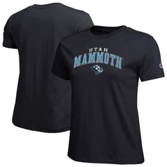 Utah Mammoth Champion Women's Arch Mascot Logo T-Shirt Sale