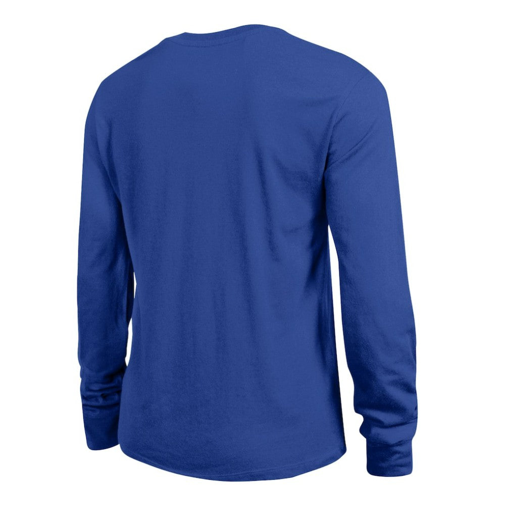 New York Rangers Champion Women's Wordmark Lockup Long Sleeve T-Shirt Discount
