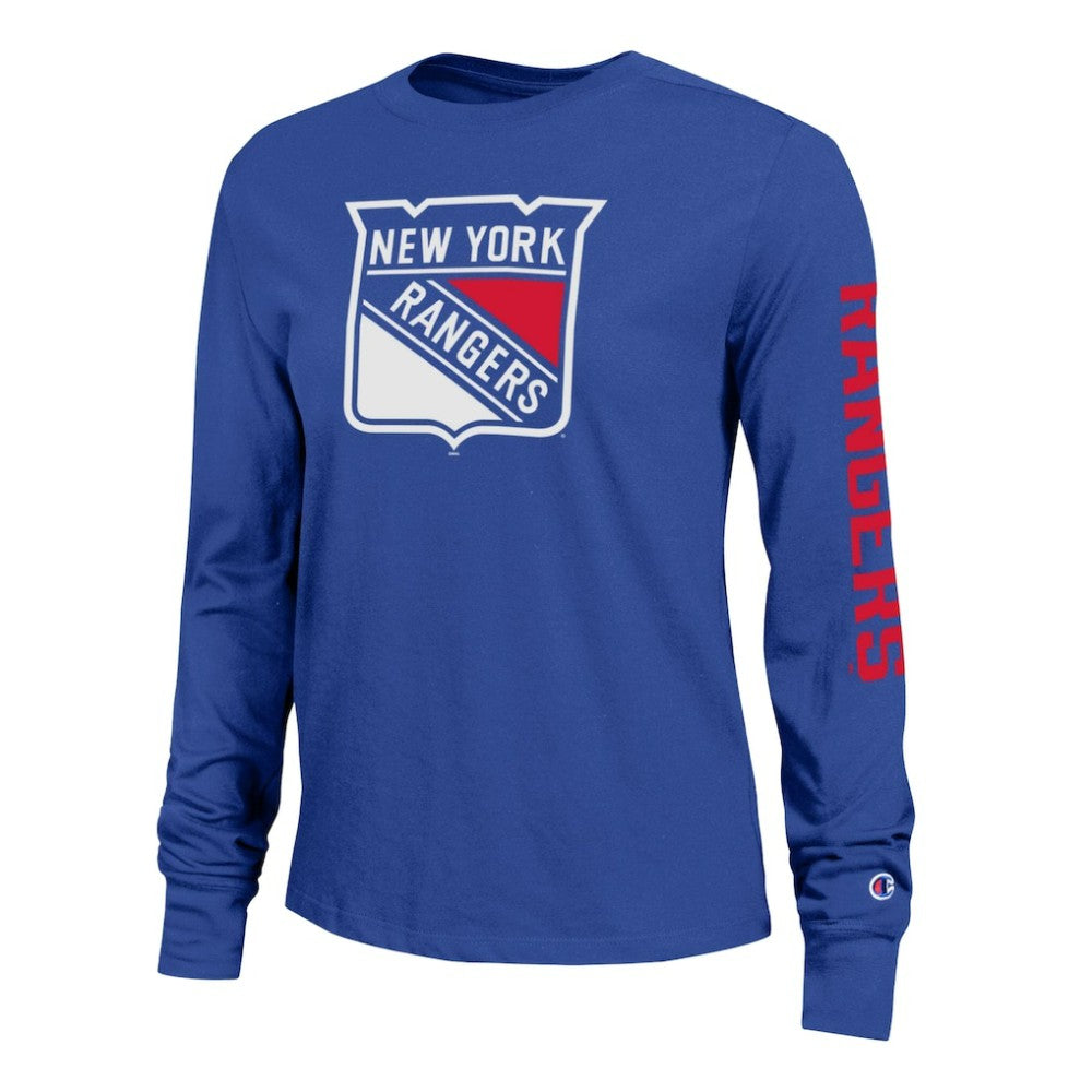 New York Rangers Champion Women's 2-Hit Long Sleeve T-Shirt Online