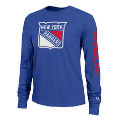 New York Rangers Champion Women's 2-Hit Long Sleeve T-Shirt Online